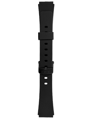카시오 오리지널 A100 시리즈 우레탄 밴드 시계줄 (블랙)